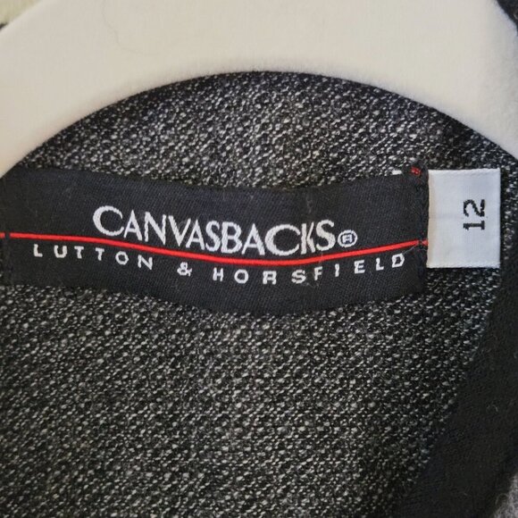 Canvasbacks Lutton & Horsfield Vintage Wool Tyrolian Cropped Jacket Size 12 - Picture 5 of 6